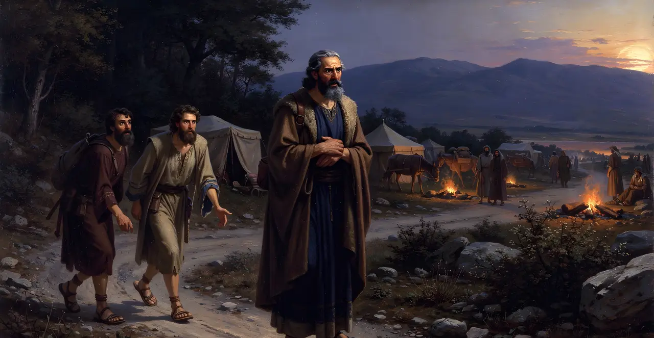 Genesis 32:6-9 — Genesis, oil painting · TruthPrints
