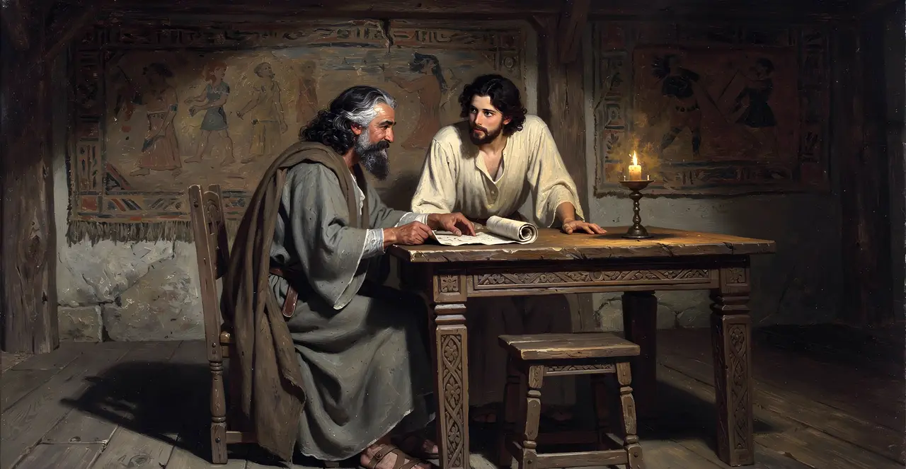 Genesis 34:14-18 — Genesis, oil painting · TruthPrints