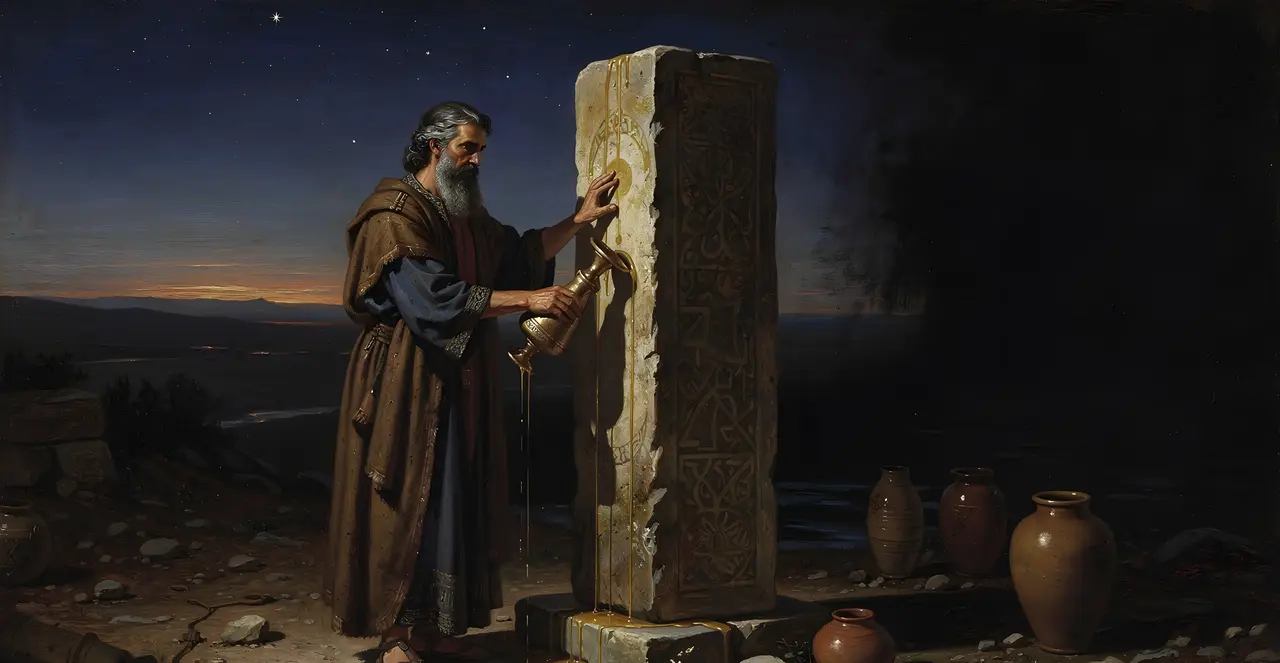 Genesis 35:12-16 — Genesis, oil painting · TruthPrints