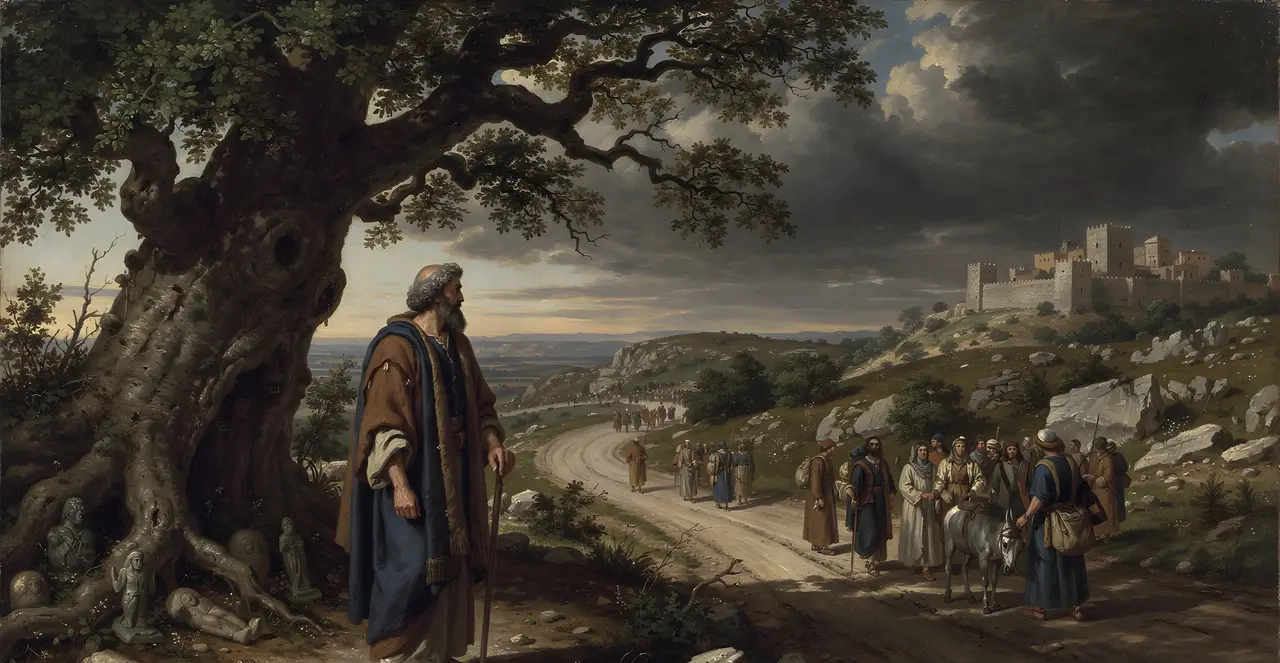 Genesis 35:4-7 — Genesis, oil painting · TruthPrints