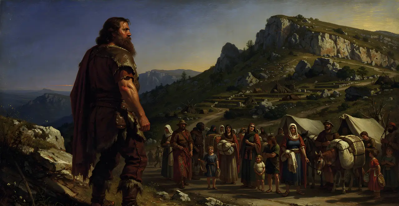 Genesis 36:6-9 — Genesis, oil painting · TruthPrints