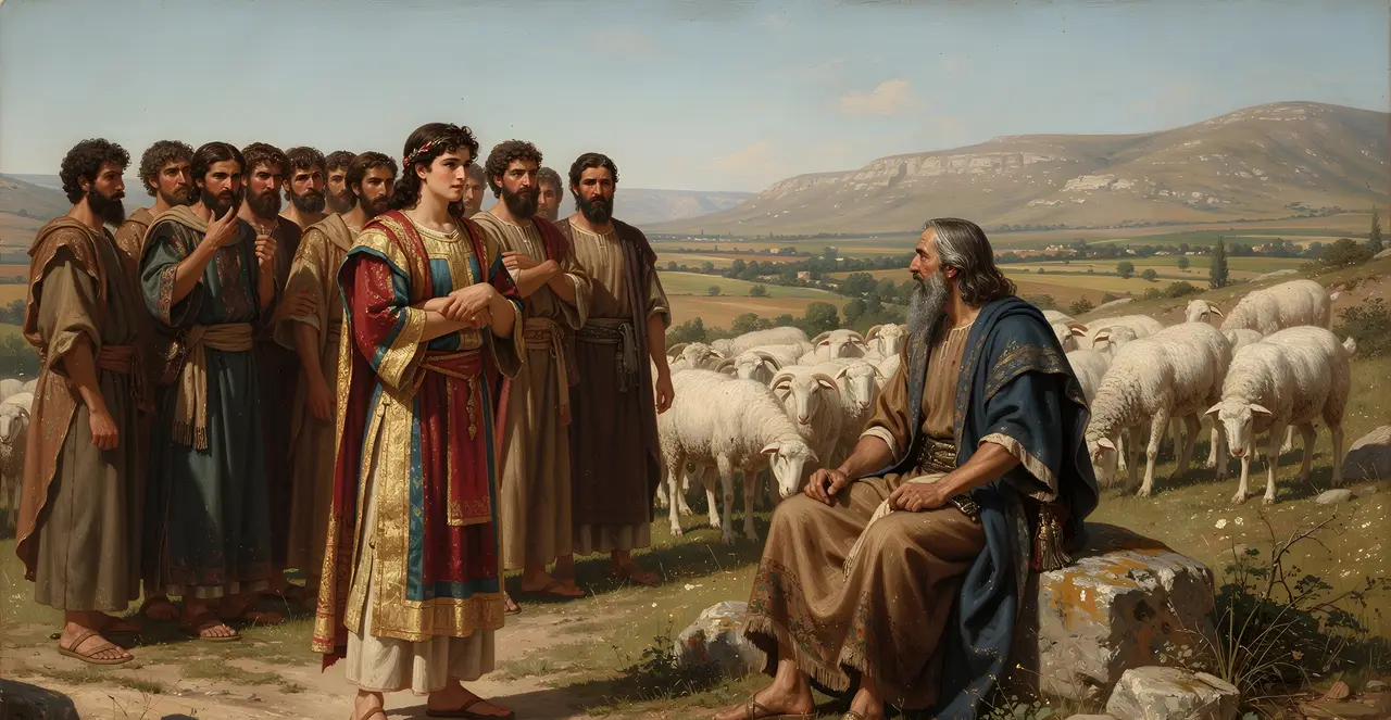 Genesis 37:1-4 — Genesis, oil painting · TruthPrints