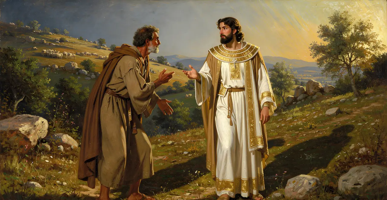 1. Mose 37,13-16 — 1. Mose, Ölgemälde · TruthPrints