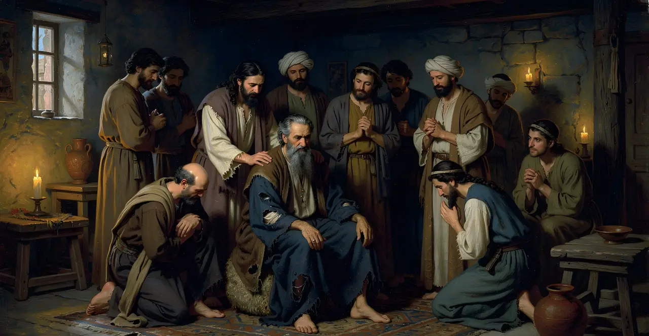 Genesis 37:32-35 — Genesis, oil painting · TruthPrints