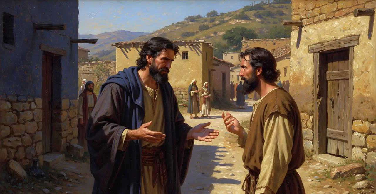 Genesis 38:21-24 — Genesis, oil painting · TruthPrints
