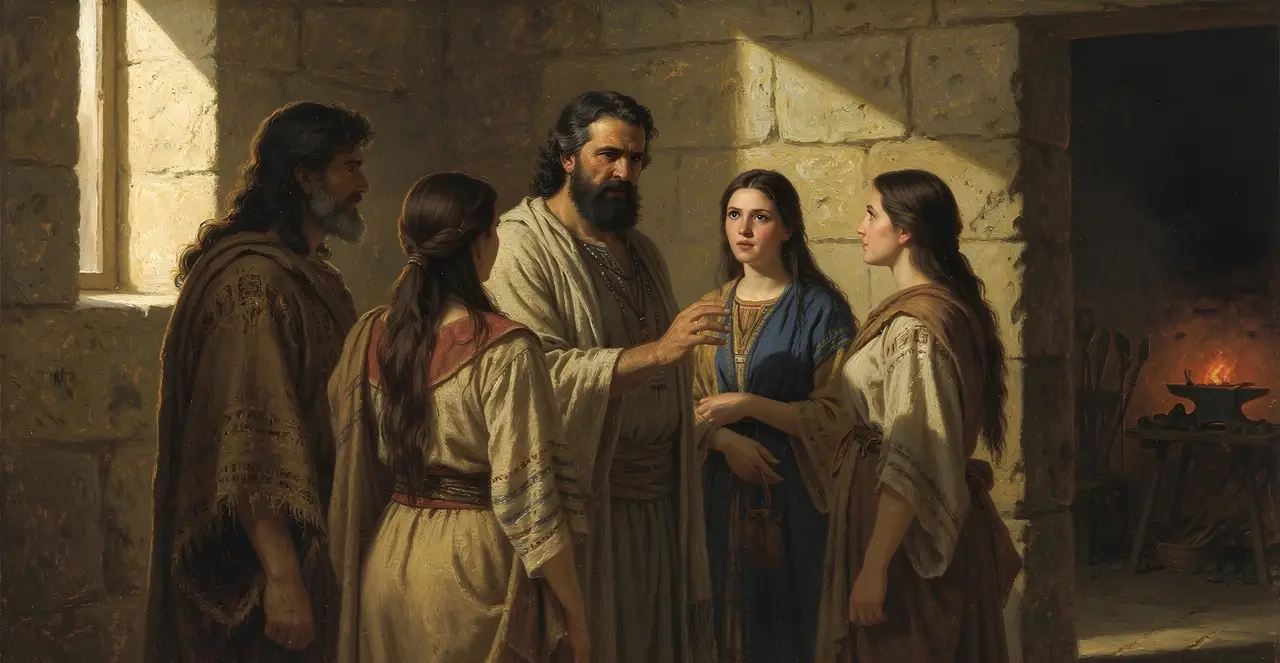 Genesis 4:22-25 — Genesis, oil painting · TruthPrints