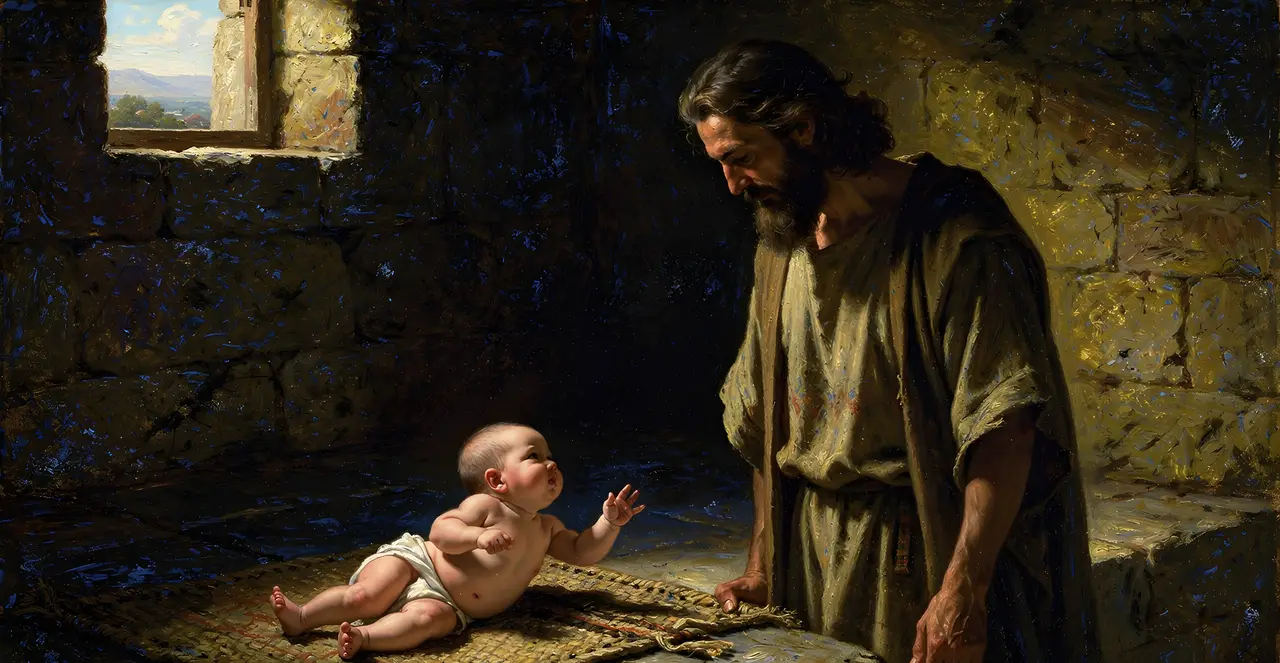 Genesis 4:26 — Genesis, oil painting · TruthPrints