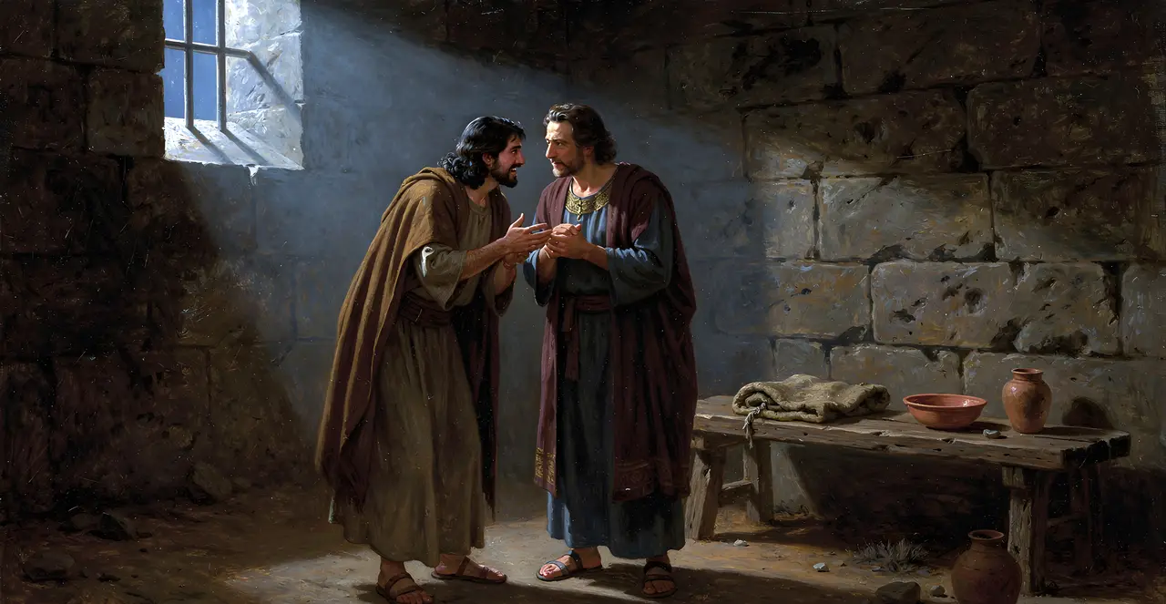 Genesis 40:13-15 — Genesis, oil painting · TruthPrints