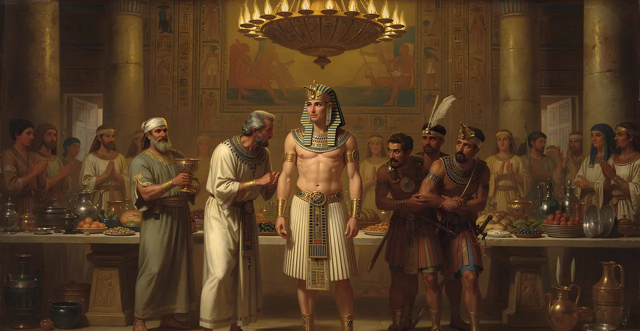 Genesis 40:20-23 — Genesis, oil painting · TruthPrints