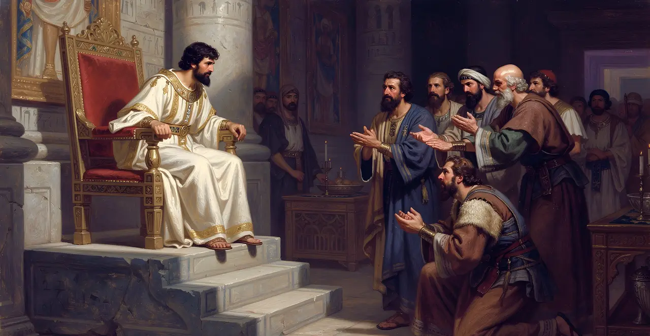 Genesis 42:10-14 — Genesis, oil painting · TruthPrints