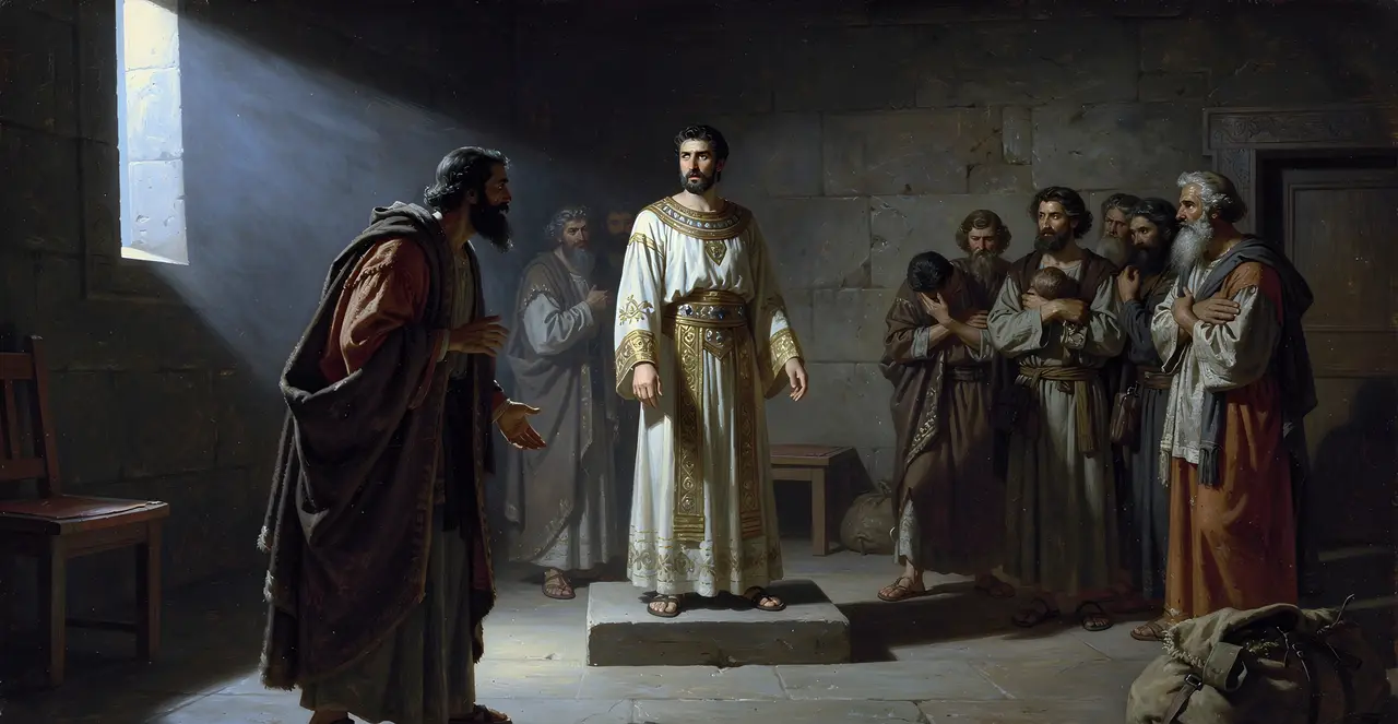 Genesis 44:10-14 — Genesis, oil painting · TruthPrints