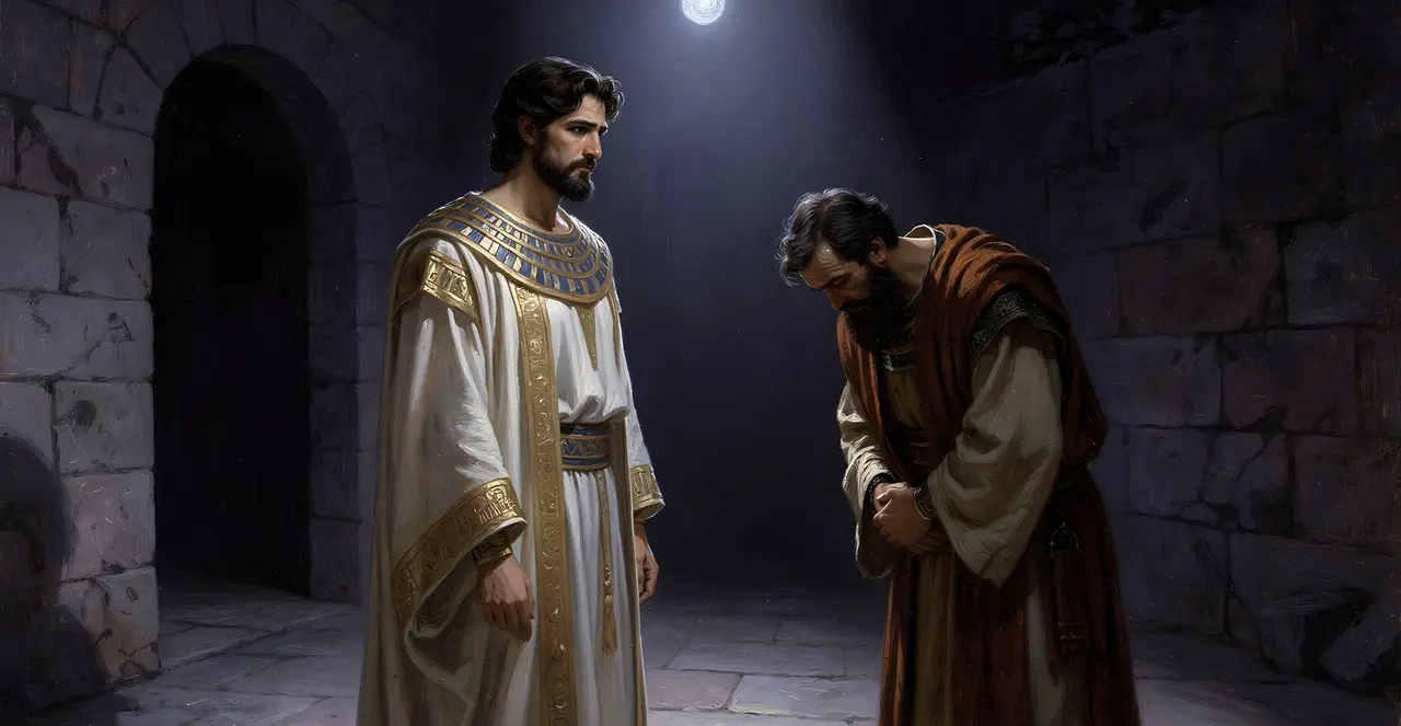 Genesis 44:15-17 — Genesis, oil painting · TruthPrints