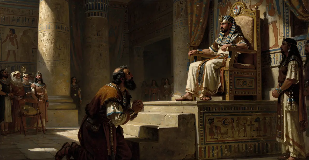 Genesis 44:18-21 — Genesis, oil painting · TruthPrints