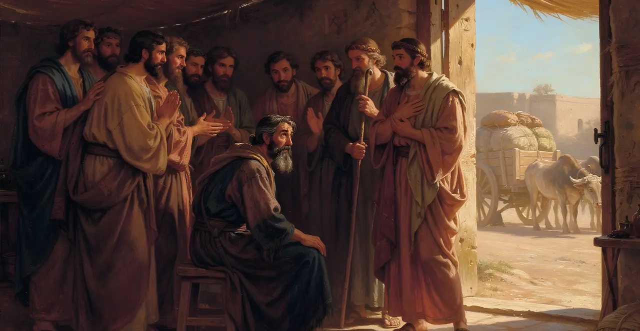 Genesis 45:26-28 — Genesis, oil painting · TruthPrints