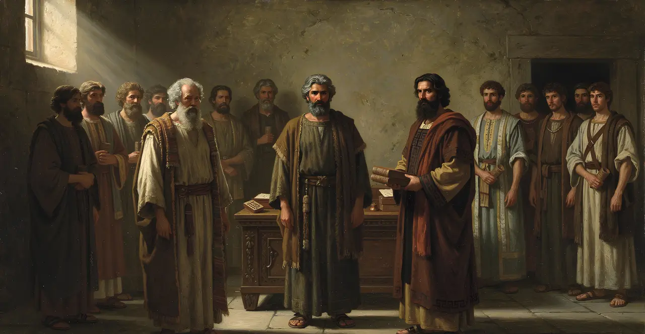 Genesis 46:10-15 — Genesis, oil painting · TruthPrints
