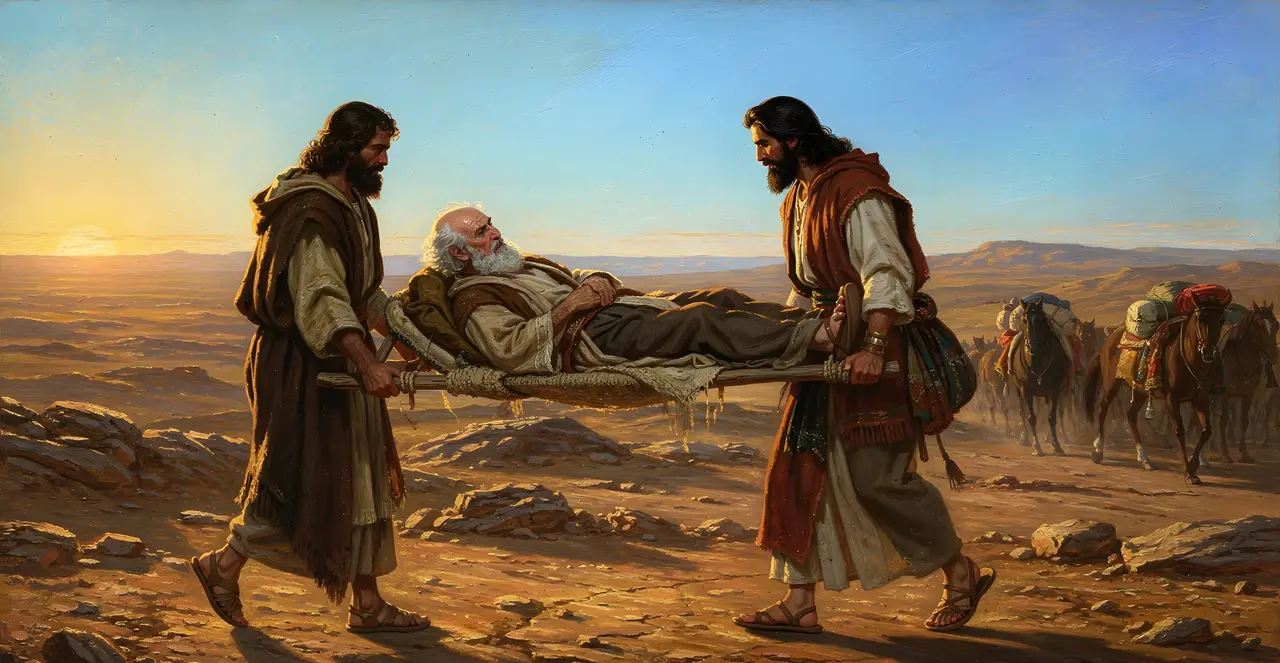 Genesis 46:5-9 — Genesis, oil painting · TruthPrints