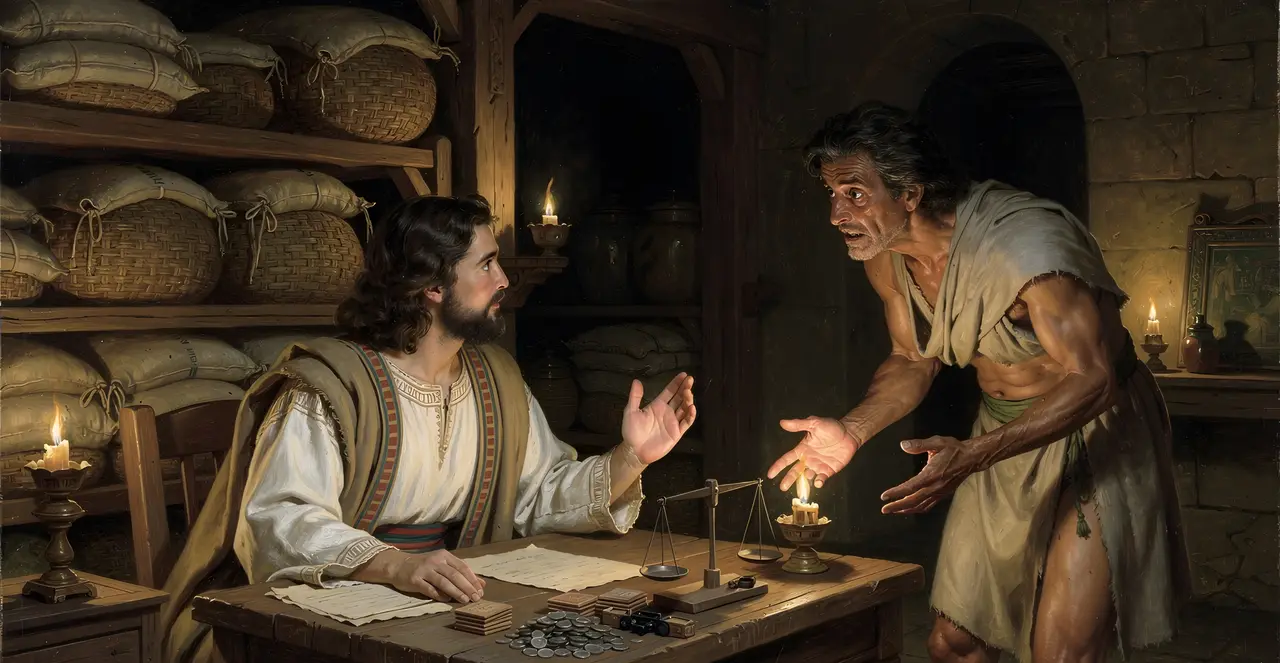 Genesis 47:17-18 — Genesis, oil painting · TruthPrints