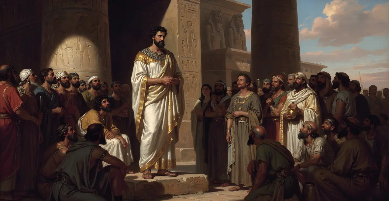 Genesis 47:22-24 — Genesis, oil painting · TruthPrints
