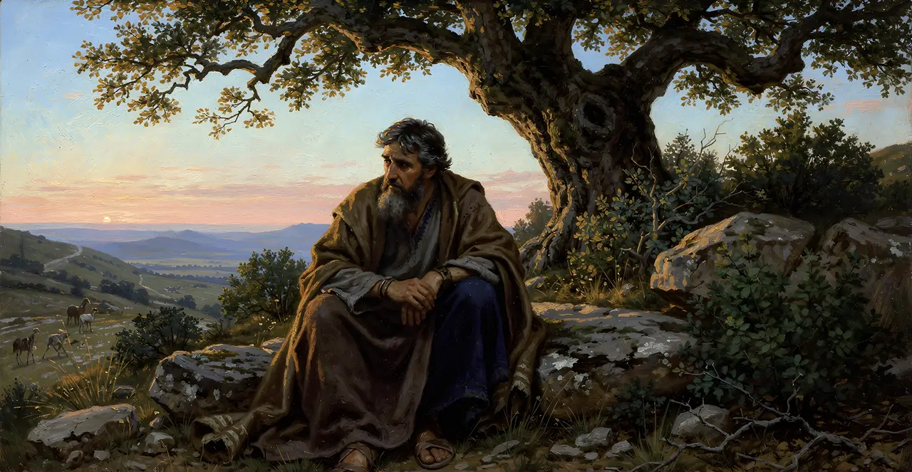 Genesis 49:15-21 — Genesis, oil painting · TruthPrints