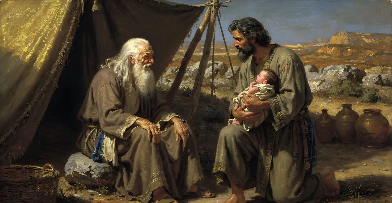 Genesis 5:26-30 — Genesis, oil painting · TruthPrints