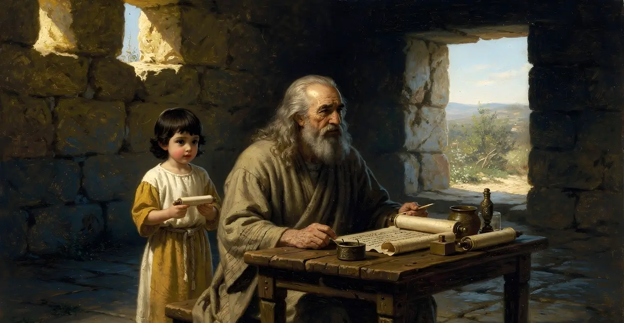 Genesis 5:6-12 — Genesis, oil painting · TruthPrints