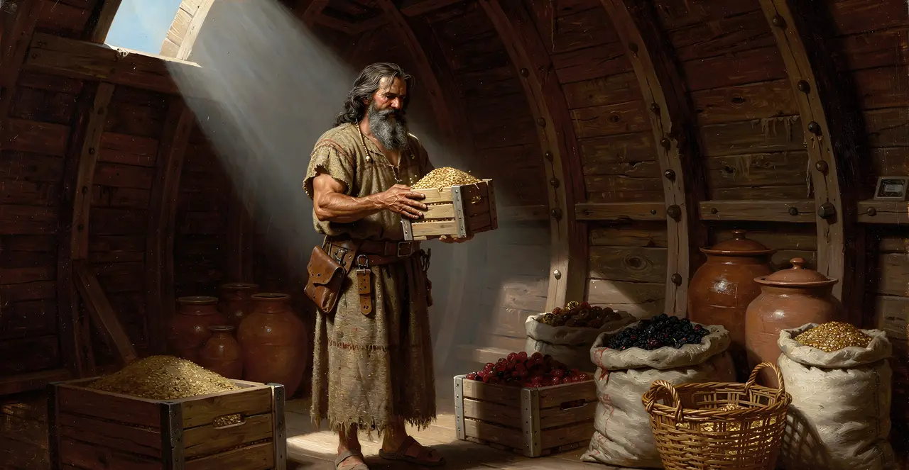 Genesis 6:20-22 — Genesis, oil painting · TruthPrints