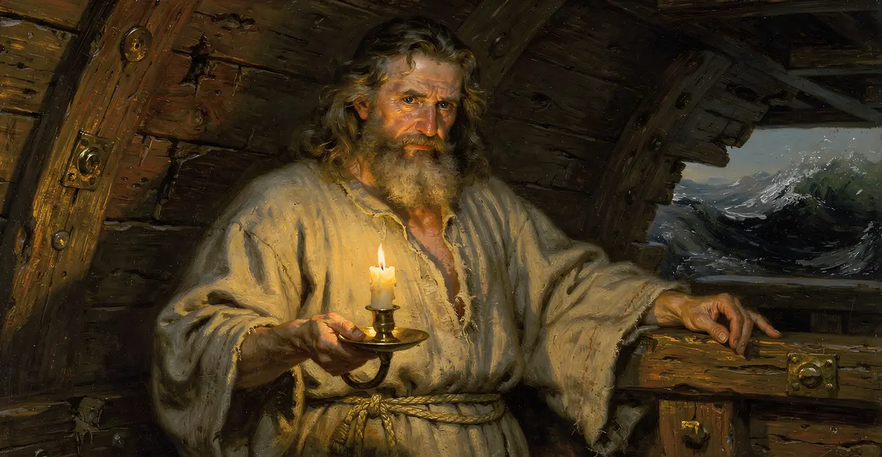 Genesis 7:23-24 — Genesis, oil painting · TruthPrints