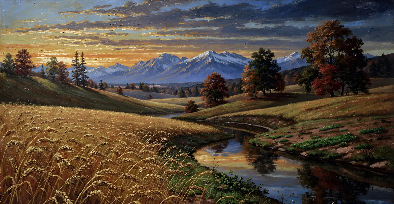 Genesis 8:22 — Genesis, oil painting · TruthPrints