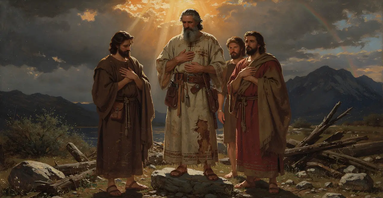 Genesis 9:1-4 — Genesis, oil painting · TruthPrints