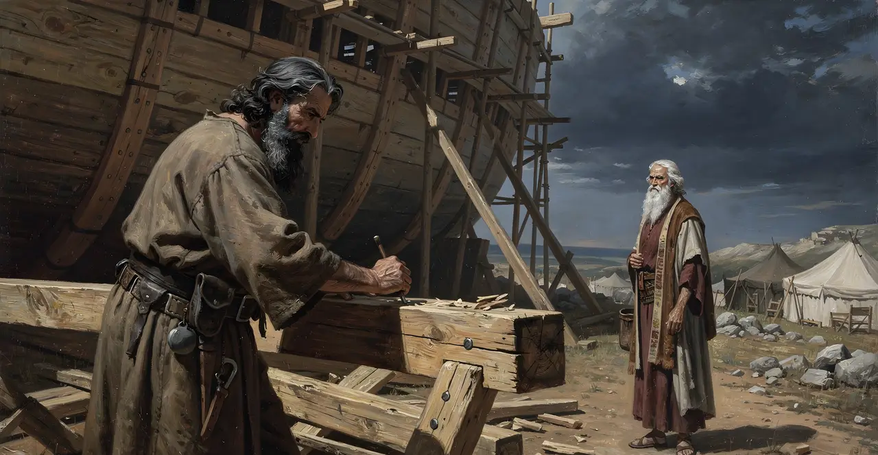 Hebrews 11:7-9 — Hebrews, oil painting · TruthPrints