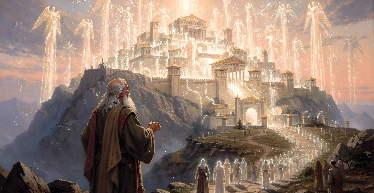 Hebrews 12:21-24 — Hebrews, oil painting · TruthPrints