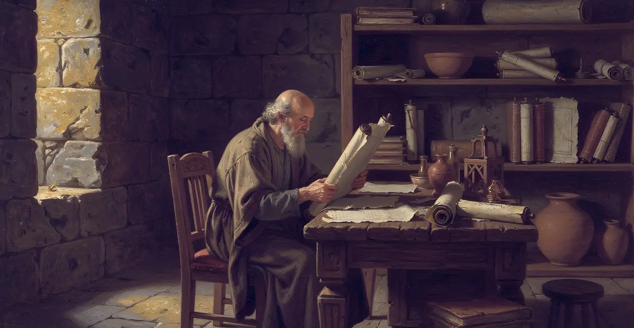 Hebrews 12:5-8 — Hebrews, oil painting · TruthPrints