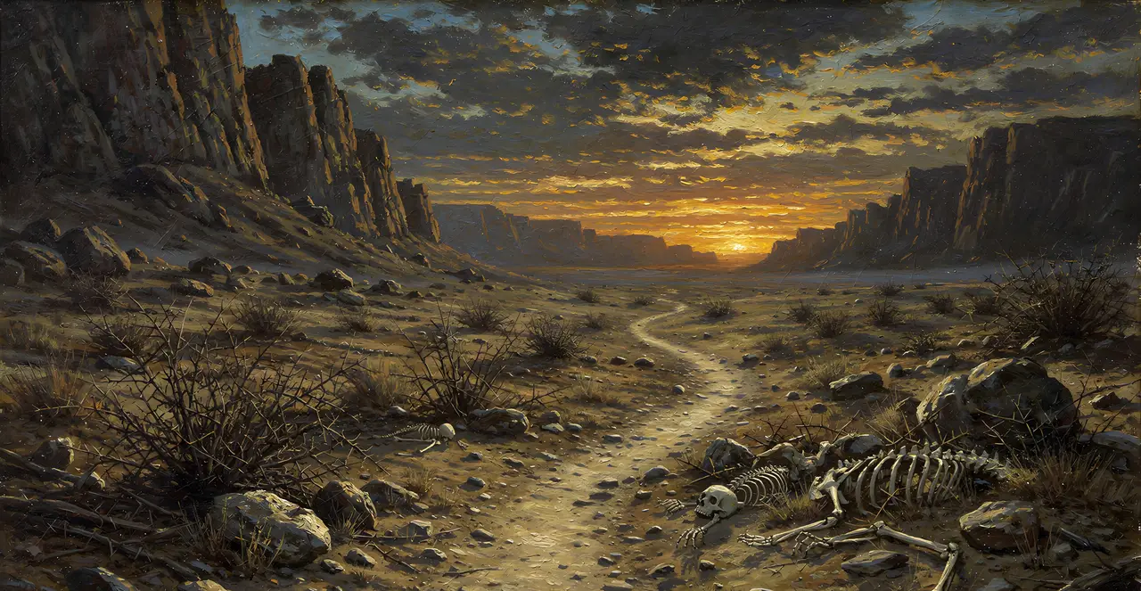 Hebrews 3:17-19 — Hebrews, oil painting · TruthPrints