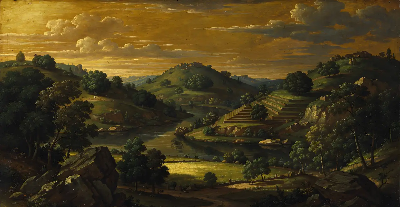 Hebrews 4:4-8 — Hebrews, oil painting · TruthPrints