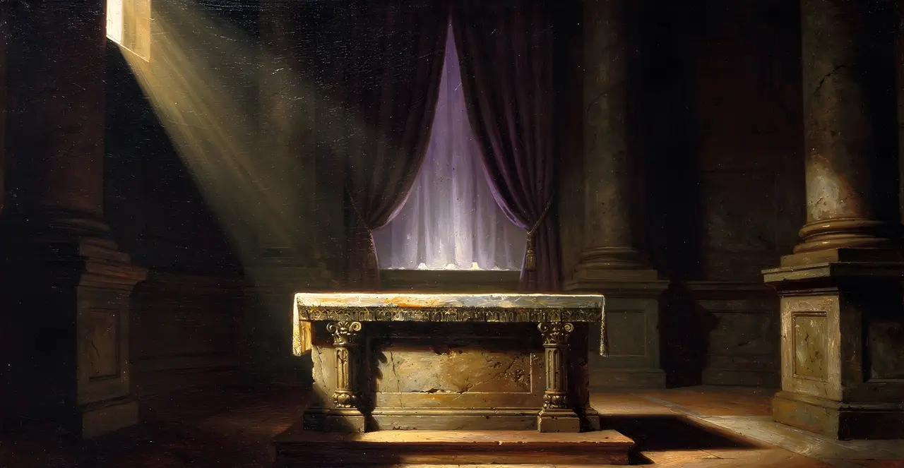 Hebrews 8:1-4 — Hebrews, oil painting · TruthPrints
