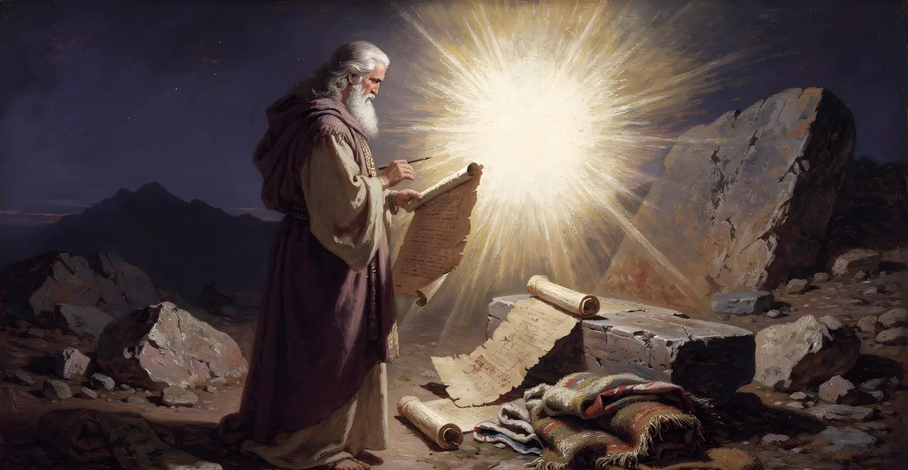Hebrews 8:5-7 — Hebrews, oil painting · TruthPrints