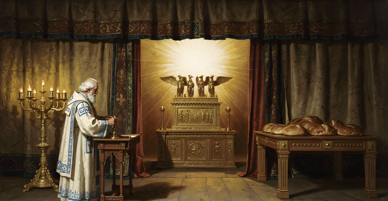 Hebrews 9:1-5 — Hebrews, oil painting · TruthPrints