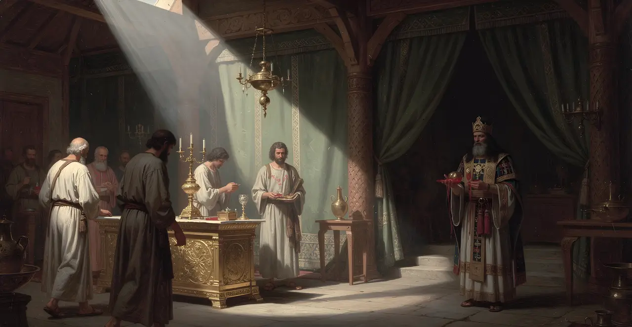 Hebrews 9:6-9 — Hebrews, oil painting · TruthPrints