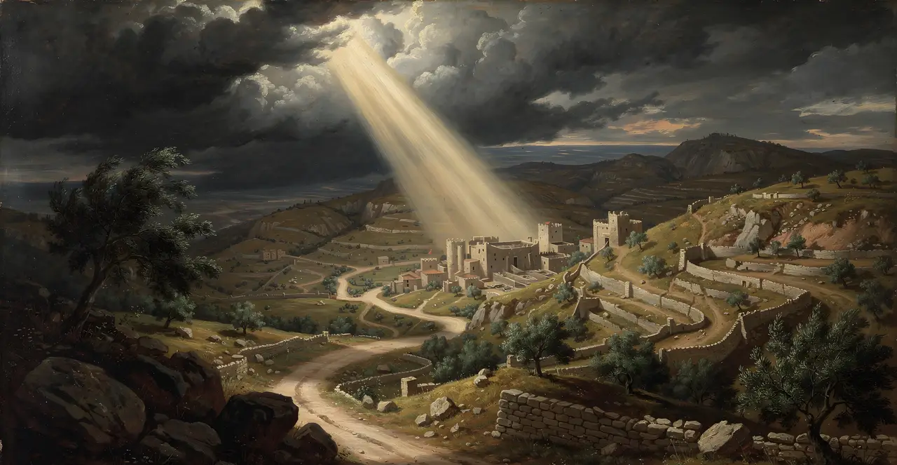Isaiah 10:26-29 — Isaiah, oil painting · TruthPrints