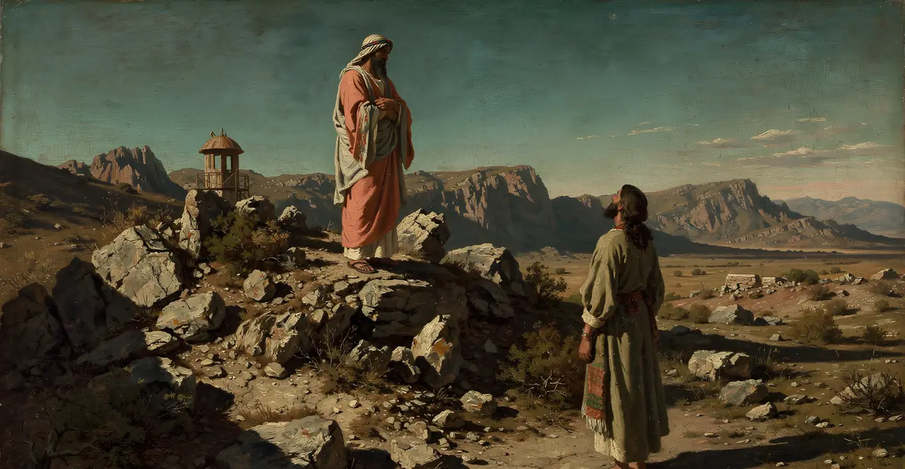 Isaiah 21:10-14 — Isaiah, oil painting · TruthPrints