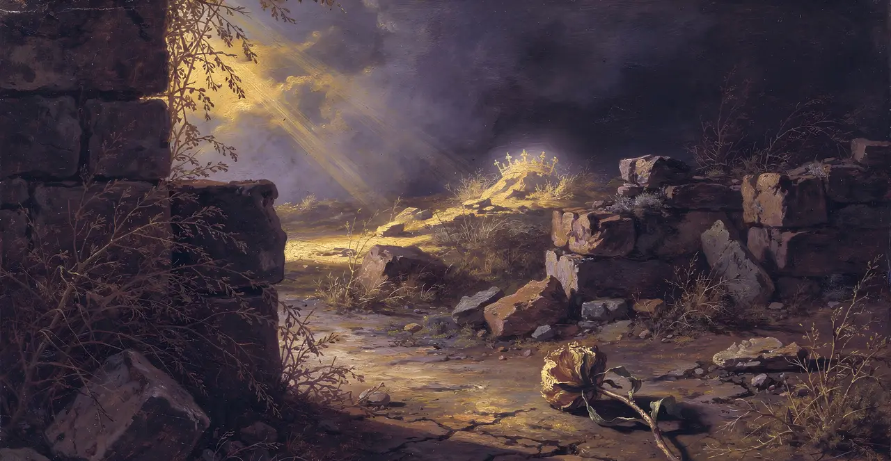 Isaiah 28:4-6 — Isaiah, oil painting · TruthPrints