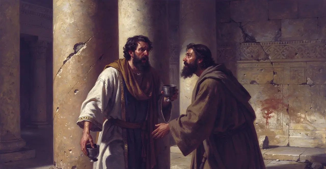 Isaiah 28:7-11 — Isaiah, oil painting · TruthPrints