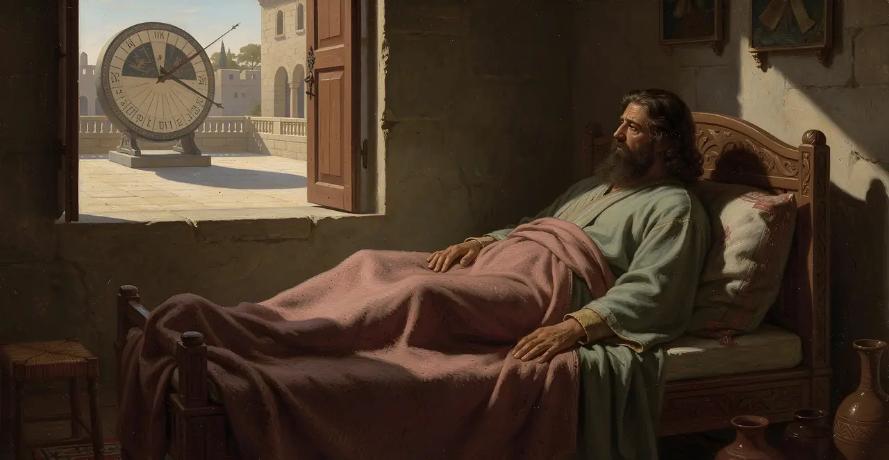 Isaiah 38:8-11 — Isaiah, oil painting · TruthPrints