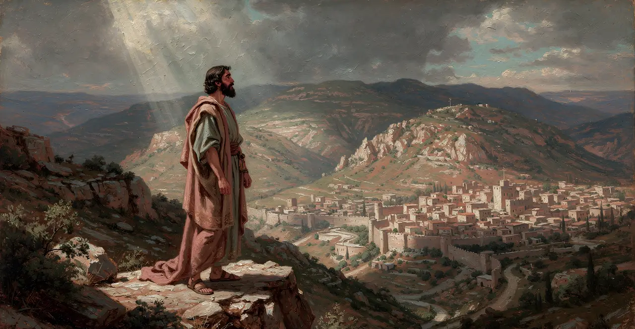 Isaiah 40:9-11 — Isaiah, oil painting · TruthPrints
