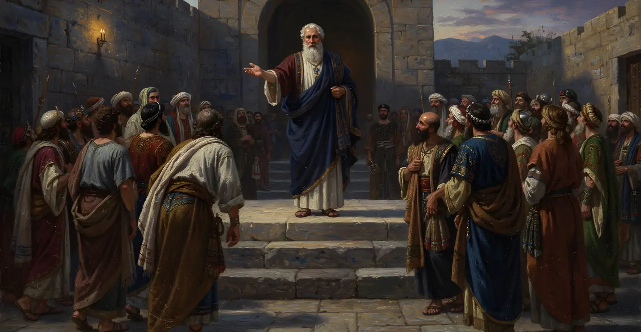 Isaiah 45:20-22 — Isaiah, oil painting · TruthPrints