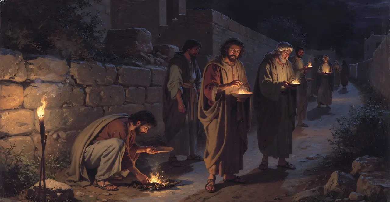 Isaiah 50:10-11 — Isaiah, oil painting · TruthPrints