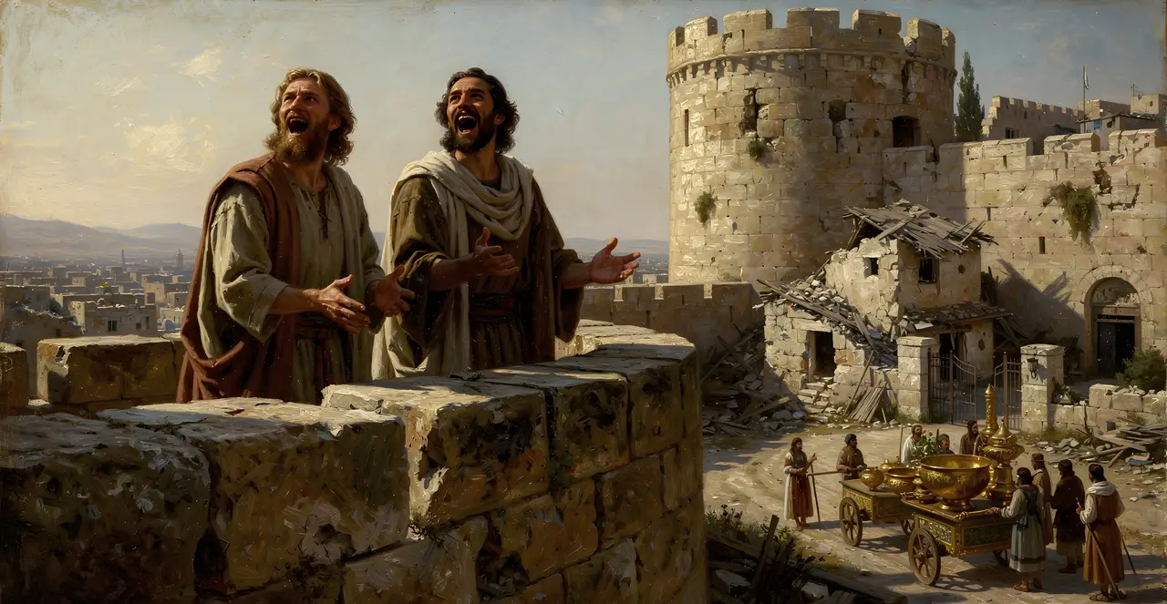 Isaiah 52:8-11 — Isaiah, oil painting · TruthPrints
