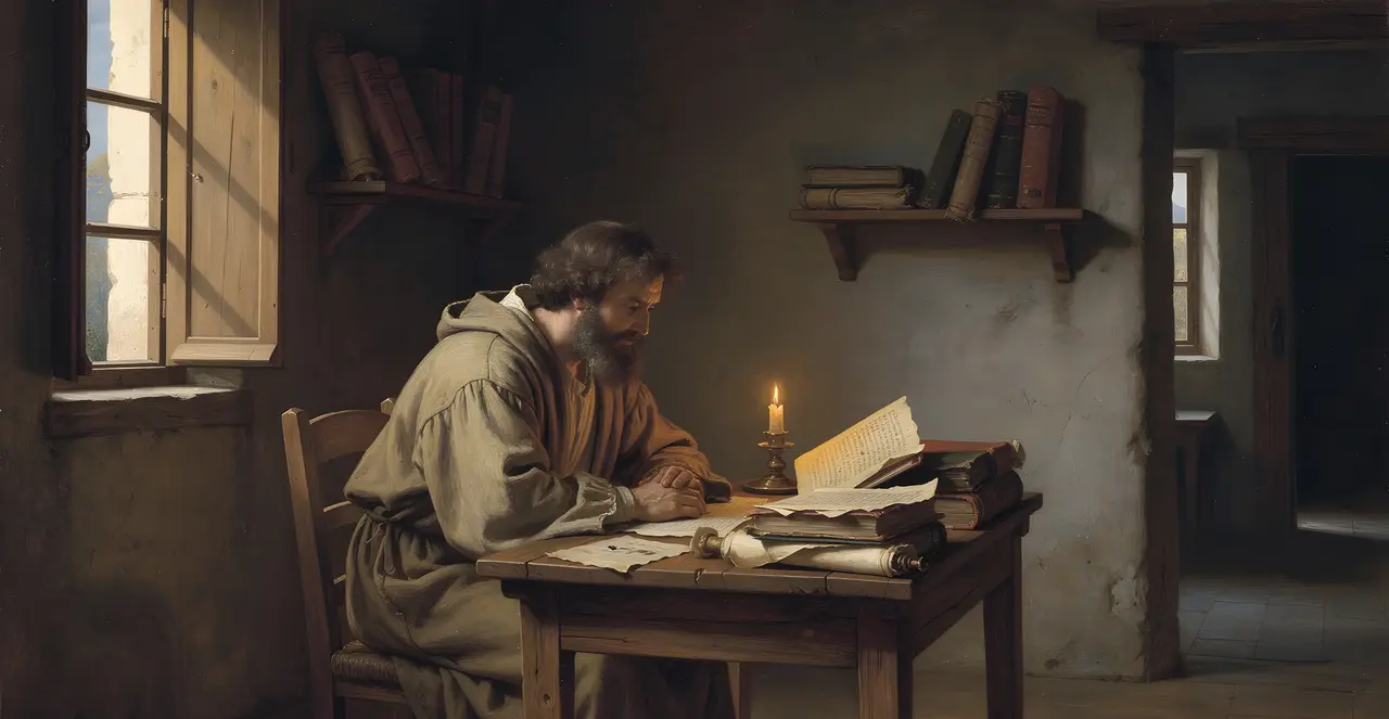 James 1:1-5 — James, oil painting · TruthPrints