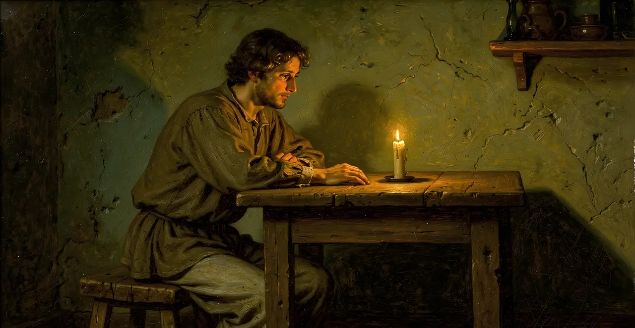 James 1:21-24 — James, oil painting · TruthPrints