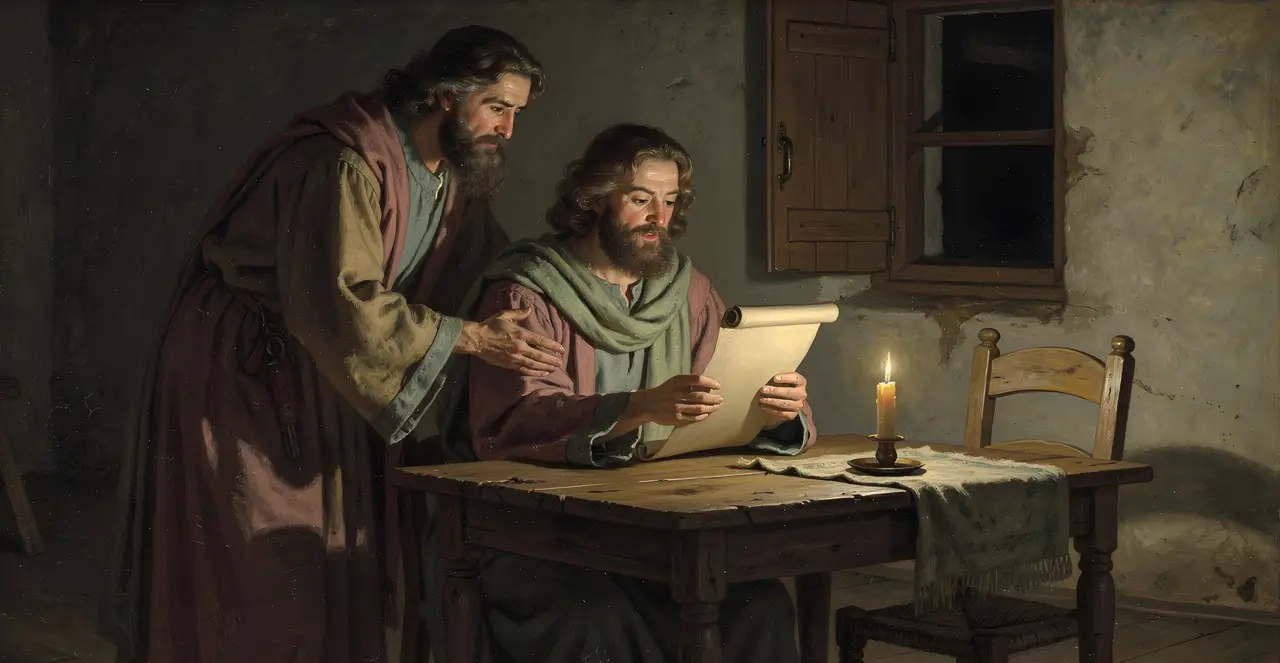 James 3:11-16 — James, oil painting · TruthPrints